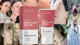 Dermatouch Daily Glow Bright Even Skin Tone Face Wash  Honest Review [upl. by Edorej]