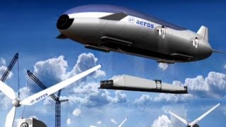 Blimp Cargo Vehicle Worlds First Floating SuperZeppelin [upl. by English]