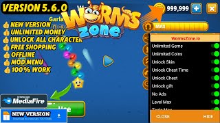 Update Worms Zone io Mod Menu Apk v560 Terbaru 2024  Unlimited Coin amp Unlock All Skin [upl. by Ostler]