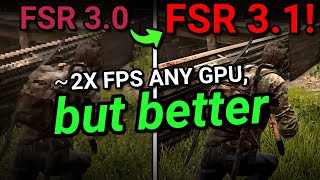 AMD just Fixed Frame Generation for Everyone FSR 31 Update [upl. by Gordon651]