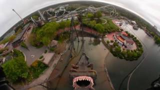 360° Video KRAKE Heide Park Resort [upl. by Iniretake]