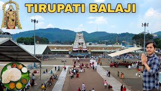 तिरुपति बालाजी  Tirupati Balaji Temple Darshan  Tirupati Balaji Tour Guide Vlog Tirumala Tirupati [upl. by Yrellav]