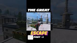 The GREAT ESCAPE In CODM 😵  Part 5 shorts codm [upl. by Gerty]