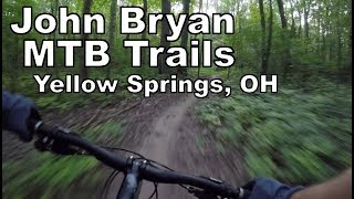 Riding Powerline amp Abracadabra  John Bryan State Park  Yellow Springs OH [upl. by Mraz716]