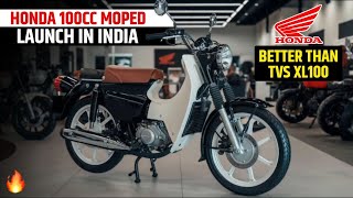 Upcoming Honda Company New 100cc Moped in India  Price amp Features  Honda 100cc Moped 2025 Model [upl. by Kilah945]