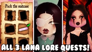 How To COMPLETE The LANA LORE QUESTS In Dress To Impress Halloween UPDATE [upl. by Nic2]