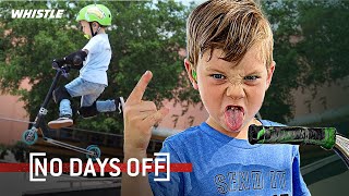 6YearOld YOUNGEST Stunt Scooter Rider 🔥  Krazy Kai [upl. by Niveek]