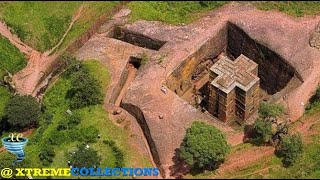 Church of St George in Lalibela Ethiopia [upl. by Arakat323]