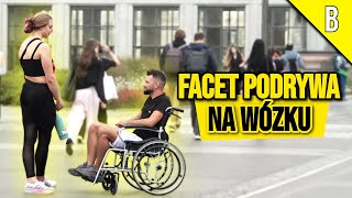 FACET NA WÓZKU PODRYWA KOBIETY EKSPERYMENT SPOŁECZNY [upl. by Ramej31]