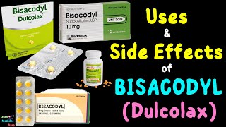 Bisacodyl Dulcolax – Side Effects Uses Mechanism of Action Dosage Interactions Warnings [upl. by Wallinga]