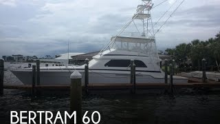 UNAVAILABLE Used 2000 Bertram 60 in Orange Beach Alabama [upl. by Ydnar]