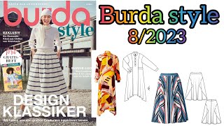 Burda style 82023 full preview 👌🏼 [upl. by Ayhdiv]