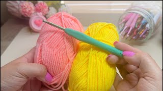 2 Tejidos que no imaginabas que se tejen así de fáciles y rápidos Fáciles de tejer a Crochet [upl. by Aivital]