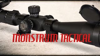 G3 624x50 FFP Rifle Scope  MONSTRUM TACTICAL [upl. by Rebmetpes]