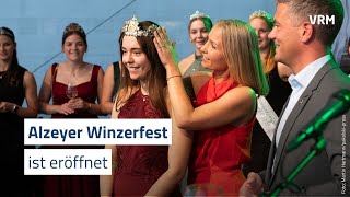 Das 85 Alzeyer Winzerfest ist eröffnet [upl. by Gery]