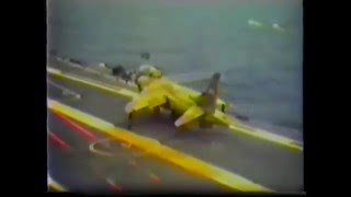 Harrier demo HMAS Melbourne 1977 [upl. by Theresita362]