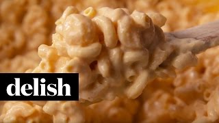 SlowCooker Mac and Cheese  Delish [upl. by Hadihsar209]