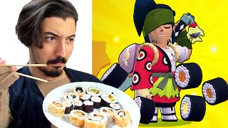 KENJİ ÇIKARTANA KADAR SUŞİ YEDİM 😮 Brawl Stars [upl. by Akeihsat]