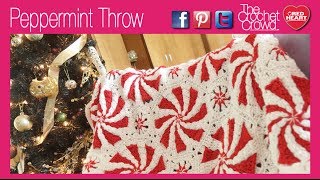 Crochet Peppermint Throw [upl. by Wadell]