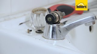 How to use a tap reseating tool Fix a leaking tap [upl. by Brade]