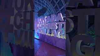 Okada Enchanting Christmas Village ❄️🎄 shortvideo decorations christmastree youtubeshorts [upl. by Winters]