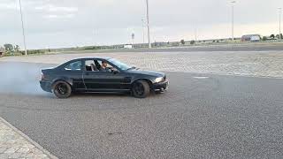 E46 330i GT30 Turbo  German 2JZ drift sound [upl. by Okiram]