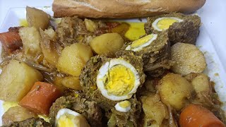 Farce viande hachée  stuffed egg minced meatFarce viande hachée sénégalaise [upl. by Noreg288]