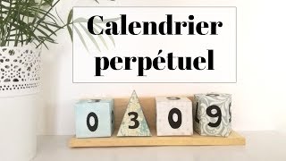 Fabriquer un calendrier perpétuel [upl. by Emie]