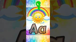 A for Applealphabet AZlearn alphabetlearn abcd kids learning videosshorts ytshorts alphabet [upl. by Roscoe]