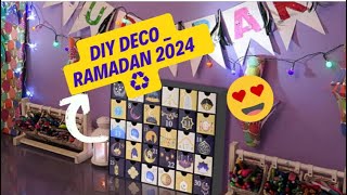 diy 3D ramadan2024 decor calendrier peintureacrylique inspiring ديكور رمضان2024 حيل [upl. by Bortman]