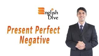 Present Perfect Negative [upl. by Llehsam]