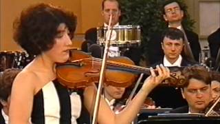 Mozart Viloinkonzert N 5 in A Dur K 219 Susanna Gregorian amp Justus Frantz [upl. by Suzetta]