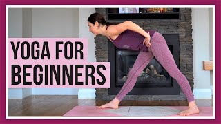 30 min Beginner Yoga  Flexibility Strength amp Balance [upl. by Izy]