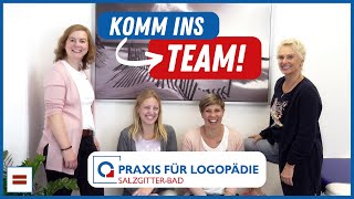 quotWir arbeiten Hand in Handquot  KOMM INS TEAM  Praxis für Logopädie SalzgitterBad [upl. by Lay]