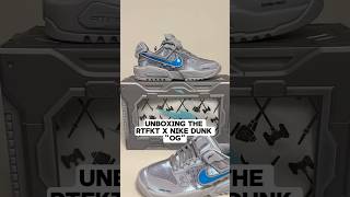 Unboxing the RTFKT Nike Dunk “OG”🌐 [upl. by Alleul]