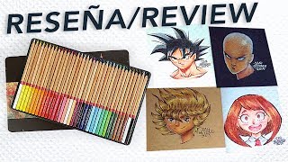 Reseña Review de los Lápices de Colores Profesionales Marco Renoir Colored Pencil 🖍🖍🖍 [upl. by Koralle411]