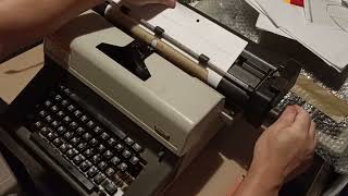 FACIT 1742 Typewriter [upl. by Almond]