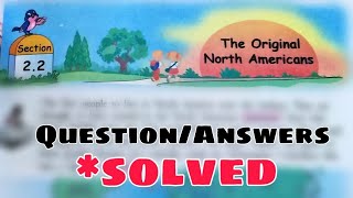 Learnwell communicative English class 7 solutions 7 The Original North AmericansDj nath creation [upl. by Tedder]