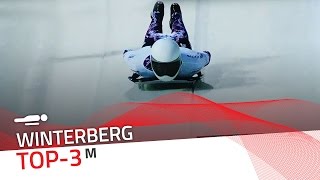 Winterberg  Mens Skeleton Top3  IBSF Official [upl. by Tanaka]