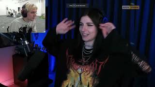 XQC Reacts To Adept Banning Zastela [upl. by Oiramaj]