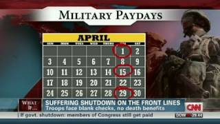 CNN Military pay if shutdown happens [upl. by Sulohcin]