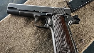 Ithaca M 1911 A1 after effect Lockedon quick test [upl. by Ahseile497]