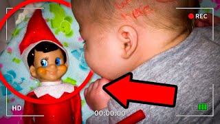 20 Times Elf on the Shelf Caught moving on Camera SLEEPING [upl. by Schecter]