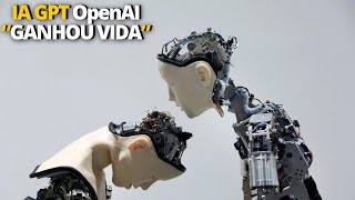 OpenAI faz GPT2 controlar poderoso GPT4  ChatGPT4 ganhou quotvidaquot com rosto e corpo humanoide [upl. by Svetlana762]