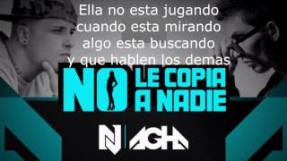 No le copia a nadie Agha Ft Nicky Jam Letra [upl. by Ebaj]