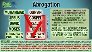 ABROGATION IN ISLAM amp CONTRADICTIONS IN QURAN  RESPONDING ANTIISLAMIST [upl. by Eimarej]