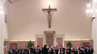 Palestrina Sicut cervus TTBB  The Lehigh University Glee Club [upl. by Aerehs]