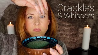 Back to Sleep 🕯 Crackle Candle 🕯Sponge Whispered ASMR [upl. by Baldridge]