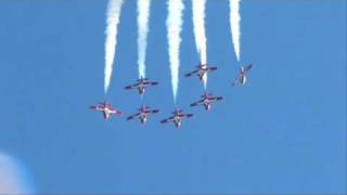 Abbotsford Airshow 2010 Canadian Snowbirds Part 2 of 2 Aerobatics [upl. by Lambart]