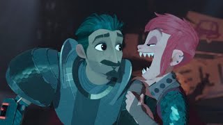 Nimona being a iconic character for 3 minutes  Nimona Netflix [upl. by Iramo]